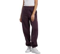 Build Your Brand Ladies Fluffy Sweatpants 3XL plumpurple