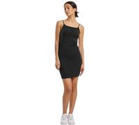 Build Your Brand Ladies Stretch Jersey Slim Dress 5XL black