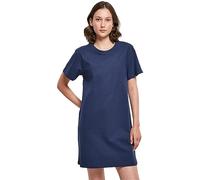 Build Your Brand Damen T-Shirt-Kleid BY214 Light Navy 4XL