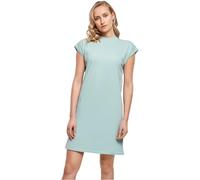 Build Your Brand Kleid BY101 – Stehkragen, mit verlängerter Schulter, Baumwolle, bluemint 4XL