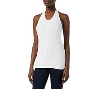 Build Your Brand Damen BY038-Ladies Neckholder T-Shirt, White, XL