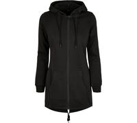 Build Your Brand Damen Langpullover - Schwarz | XS