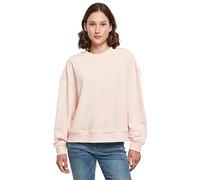 BY212 Build Your Brand Damen Sweatshirt mit Rundhalsausschnitt in Übergröße Pink XL
