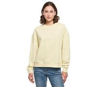 BY212 Build Your Brand Damen Sweatshirt mit Rundhalsausschnitt in Übergröße Soft Yellow M