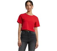 Build Your Brand Ladies Cropped Tee XXL cityred