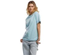 Build Your Brand Damen T‑Shirt Everyday Tee Blau Größe L
