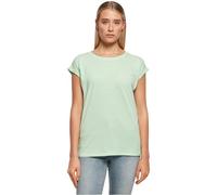 BY021 Build Your Brand Damen T-Shirt mit verlängerten Schultern Neo Mint S