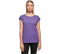 BY021 Build Your Brand Damen T-Shirt mit verlängerten Schultern Ultraviolett M