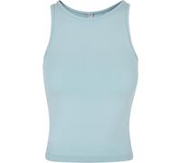 Build Your Brand Damen Tanktop Racer Back - Ozeanblau | 5XL
