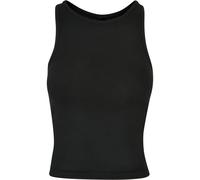 Build Your Brand Damen Tanktop Racer Back - Schwarz | 5XL