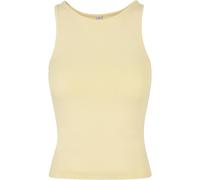 Build Your Brand Damen Tanktop Racer Back - Zartes gelb | 5XL