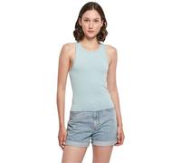 Build Your Brand Damen Tanktop Racer Back - Ozeanblau | 4XL