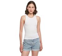Build Your Brand Ladies Racer Back Top in Gr. L in Weiß
