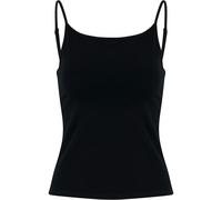 Build Your Brand Damen-Top mit Spaghettiträgern - Schwarz | 3XL