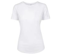 Build Your Brand Ladies Fit Tee in Gr. M in Weiß