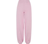 Build Your Brand Flauschige Damen-Jogginghose Fluffy - Zartes rosa | 4XL