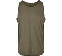 Build Your Brand Herren BB011-Basic Tank T-Shirt, Olive, XL