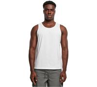 Build Your Brand Trägershirt BYBB011 Basic Standard Herren Baumwolle Rundhals Weiß XS