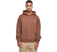 Build Your Brand Herren By162 - Ultra Heavy Cotton Box Hoody Sweatshirt, Bark, S EU