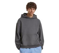 Build Your Brand Herren Kapuzenpullover Fluffy Hoody – Loose Fit – Magnet – Größen S-5XL