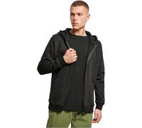 Build Your Brand Heavy Zip Hoody in Gr. XL in Schwarz
