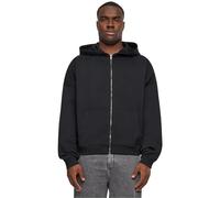 Build Your Brand Herren BY254-90's Zip Hoody Kapuzenpullover, Black, M