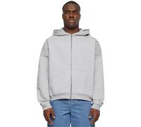 Build Your Brand Herren Kapuzenpullover 90's Zip Hoody heathergrey M
