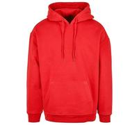 Build Your Brand Basic Oversized Kapuzenpullover L City Red