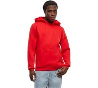Build Your Brand Herren Kapuzenpullover Heavy Hoody, lässiger Hoodie für Männer, 3XL, City red