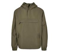 Build Your Brand Herren Leichte Jacke 100 Prozent Polyester, Olive, 5XL