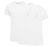 Build Your Brand Herren Shaped Long Tee 3-Pack T-Shirt, Weiß (Wht/Wht/Wht 01205), XL