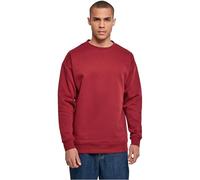Build Your Brand Herren BY075-Sweat Crewneck Sweatshirt, Burgundy, S