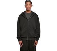 Build Your Brand Ultra Heavy Zip Hoody in Gr. S in Schwarz
