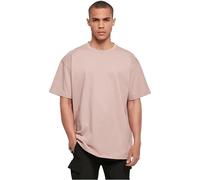 Build your Brand Men BY102-Heavy Oversize Tee Heavy Oversize Tee, duskrose, M