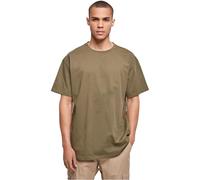 Build your Brand Men BY102-Heavy Oversize Tee Heavy Oversize Tee, olive, M