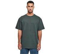 Build Your Brand Herren T-Shirt Heavy Oversize Tee, Basic T-Shirt für Männer, Oversized Fit, Baumwolle, 4XL, Bottlegreen