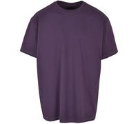 Build Your Brand Herren T-Shirt Heavy Oversize Tee - Dunkel violett | L