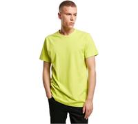 Build Your Brand Round Neck T-Shirt Männer in Gr. XS in Gelb