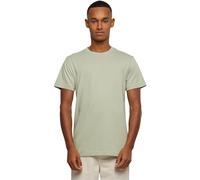 Build Your Brand Herren T-Shirt Round Neck, Männer Basic T-Shirt mit Rundhalsausschnit, Regular Fit, Baumwolle, Softsalvia, 3XL