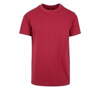 Build Your Brand Herren T-Shirt Round Neck, burgundy, XL