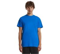Build Your Brand Herren T-Shirt Round Neck, Männer Basic T-Shirt mit Rundhalsausschnit, Regular Fit, Baumwolle, Intenseblue, S