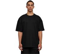 Build Your Brand Men's BY163-Ultra Heavy Cotton Box Tee T-Shirt, Black, XS