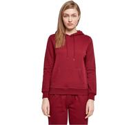 Build Your Brand Ladies Basic Hoody Burgundy 5XL
