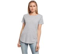 Build Your Brand Ladies Fit Tee - Farbe: Heather Grey - Größe: S