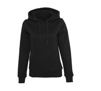 BUILD YOUR BRAND LADIES HEAVY HOODY XS BLACK