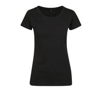 Build Your Brand Damen By086-ladies Merch T-Shirt, Schwarz, 4XL EU