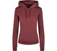 Build Your Brand Ladies´ Organic Hoodie Kapuzenpullover bis 5XL Cherry XXL