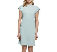 Build Your Brand Ladies Turtle Extended Shoulder Dress Frauen in Gr. S in Grün