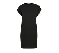 Build Your Brand Damen Kleid Ladies Turtle Extended Shoulder Dress, Farbe softyellow, Größe L