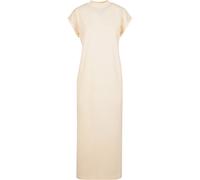 Build Your Brand Damen Kleid Ladies Long Extended Shoulder Dress, langes Damenkleid mit verlängerter Schulterpartie, 100% Baumwolle, Größen XS - 5XL
